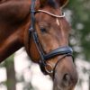 Equibridle anatomisch hoofdstel Apache - zwart soft
