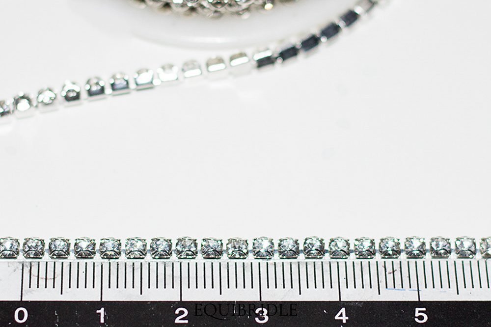 Strassketting 3mm Crystal - Afbeelding 2