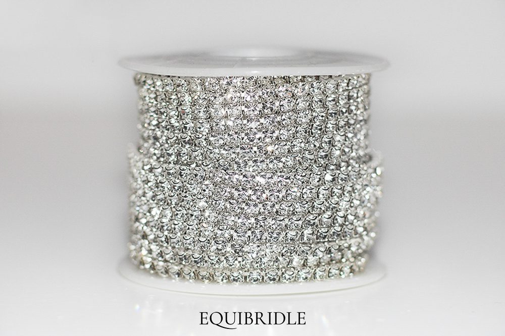 Strassketting 3mm Crystal