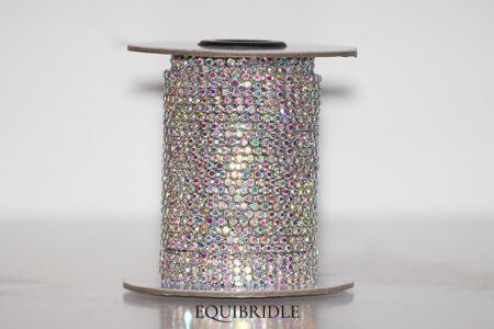 Strassketting 3mm Crystal AB