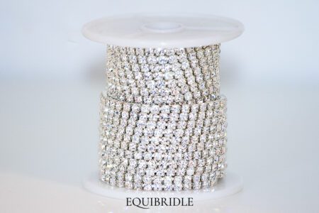 Strassketting 3mm Crystal 10m ROL