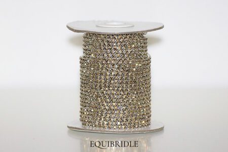 Strassketting 3mm Licht topaz (light topaz)