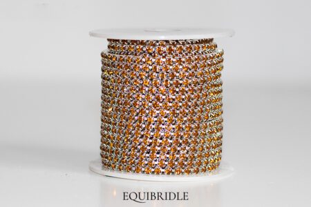 Strassketting 3mm Topaz