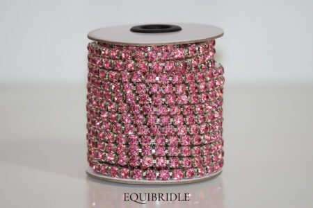 Strassketting 6mm Roze (rose)