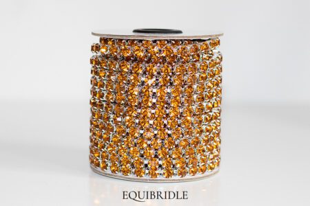 Strassketting 6mm Topaz