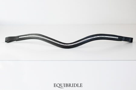 Frontriem 4mm Zircon Wave ingelegd