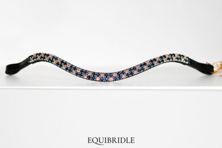 Frontriem 2x6mm Wave Accent