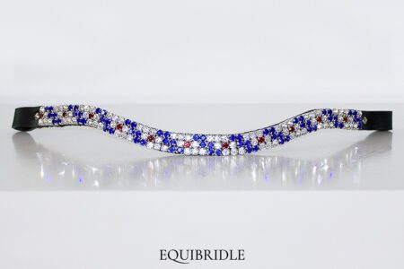 Frontriem 3x6mm Wave Friese vlag