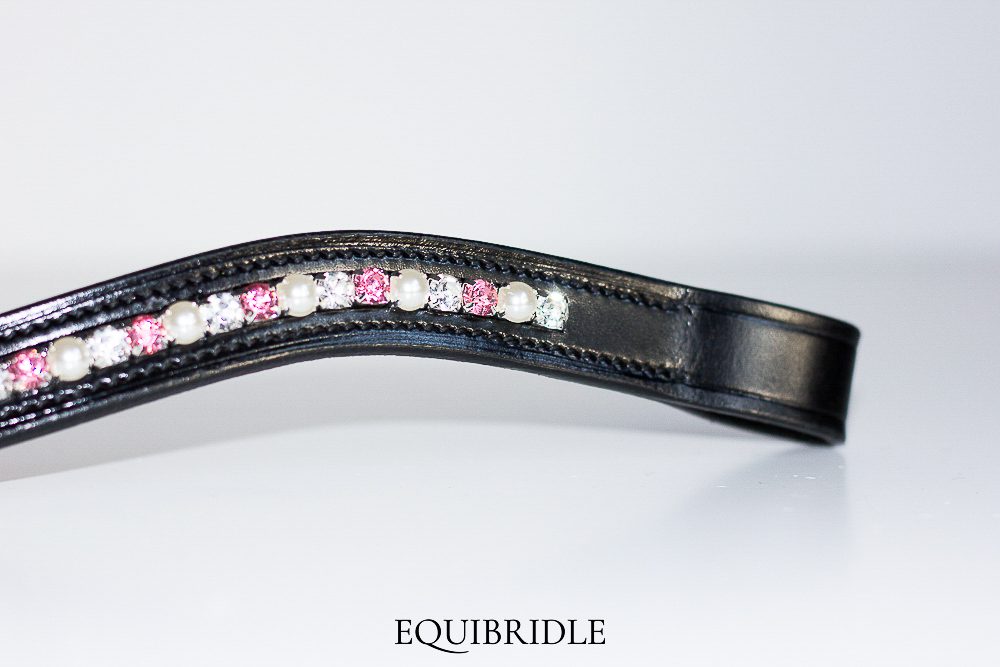 Frontriem 6mm Wave ingelegd Three Colored - Afbeelding 3