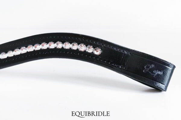 Frontriem 6mm Crystal Wave ingelegd - Afbeelding 3