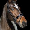 LIMITED! Equibridle anatomisch hoofdstel Glamour - Rosé goud glitter