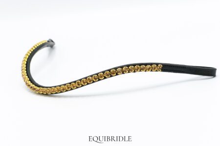 Frontriem 6mm Wave Preciosa - Goud