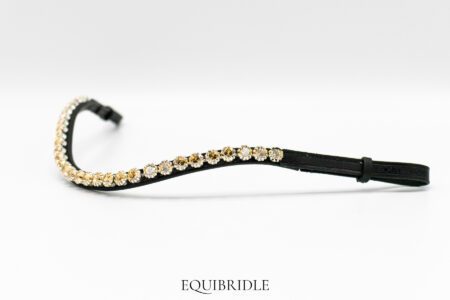 Frontriem 8mm Wave Preciosa - Crystal Golden Honey