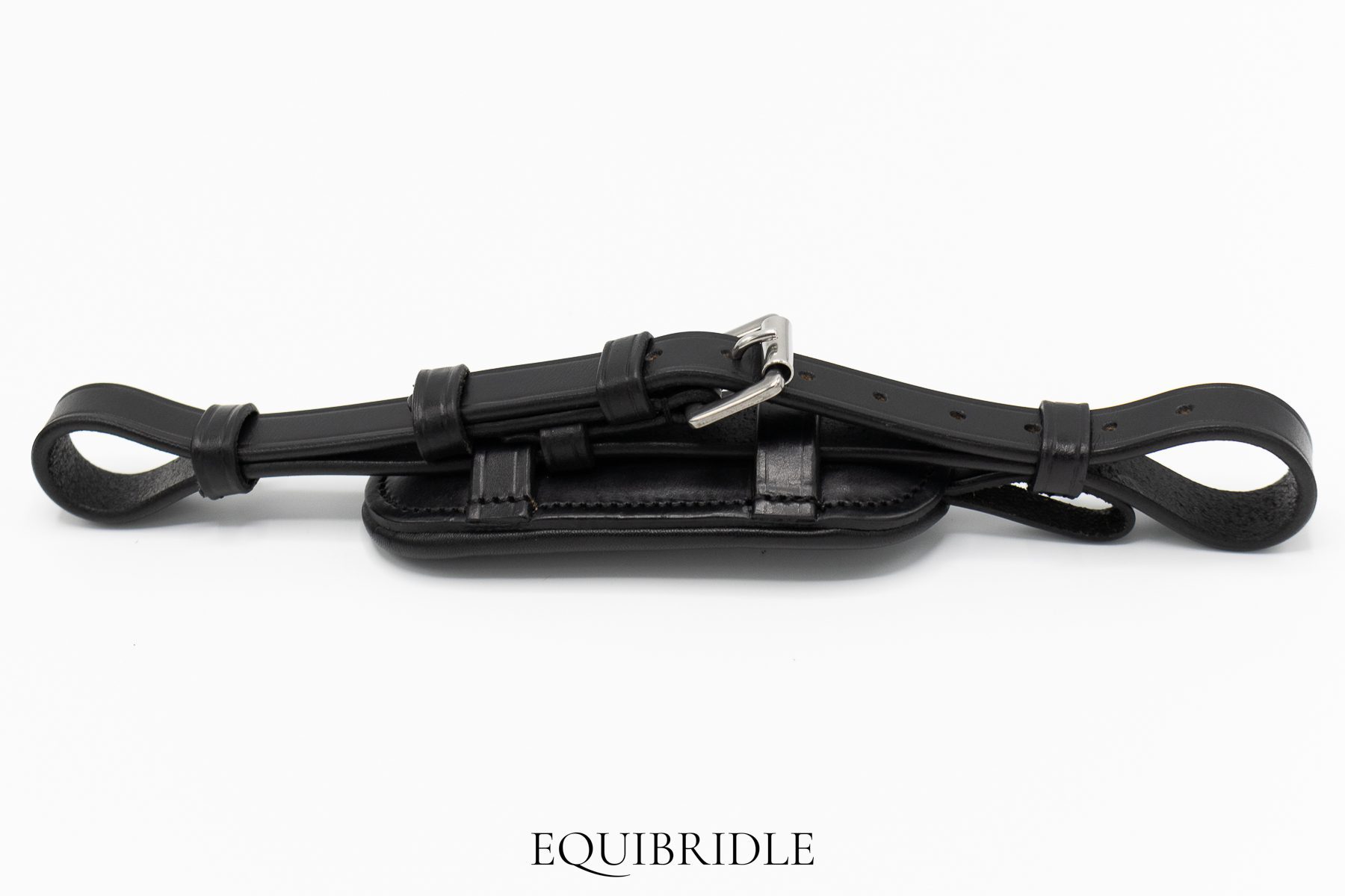 Aansnoerriempje incl. kussentje zwart of wit - versie 2