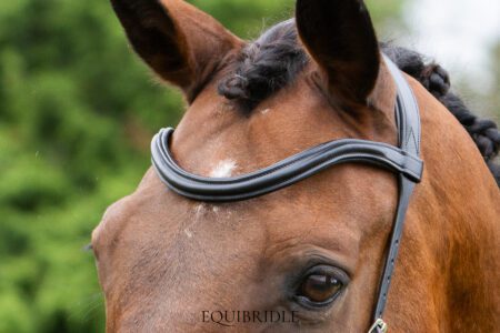 Frontriem Wave basic - zwart